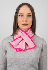 Mini Scarf Made of 100% Italian Cashmere for Winter Comfort