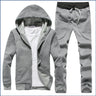 Men's Tracksuit with Hoodie Jacket and Pants for Comfort and Style