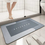 Highly Absorbent Non-Slip Bath Mat for Bathroom