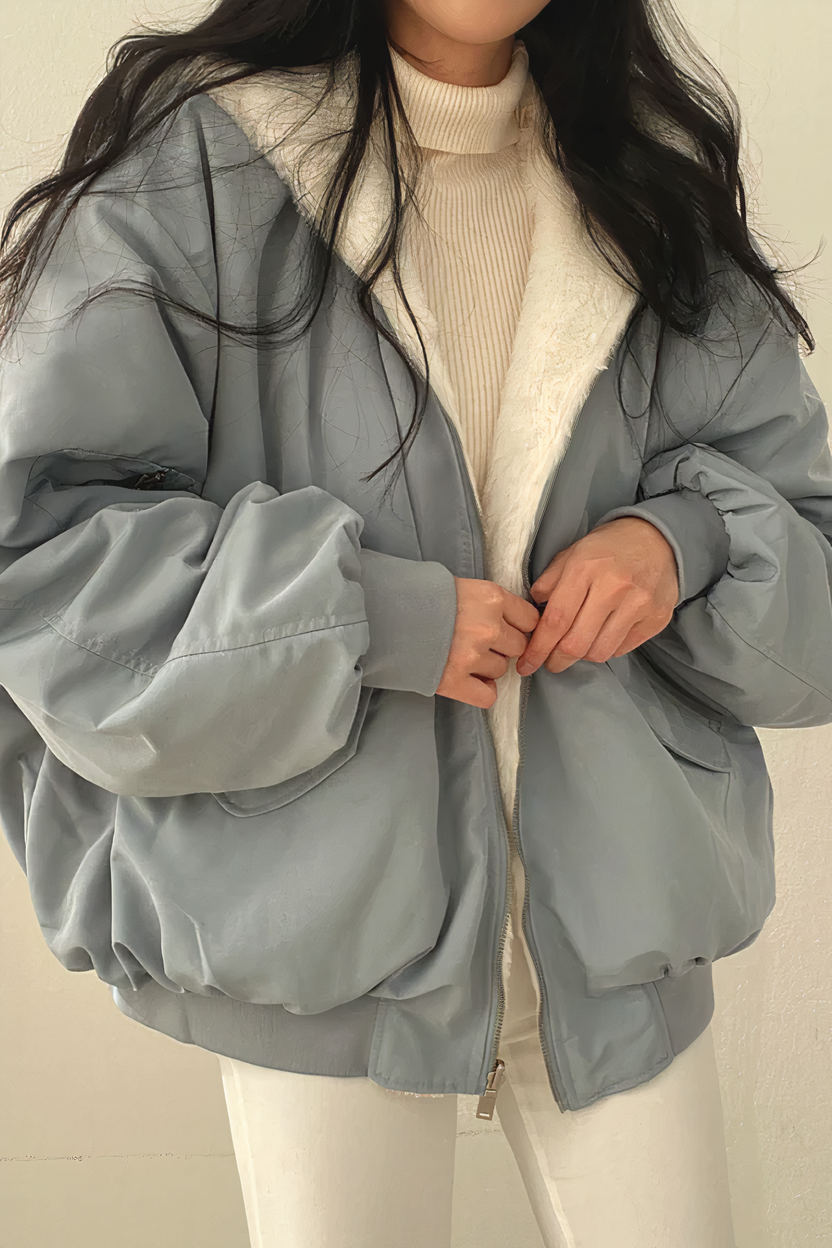 Women's Hooded Winter Coat - Luxury and Warmth