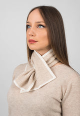 Mini Scarf Made of 100% Italian Cashmere for Winter Comfort