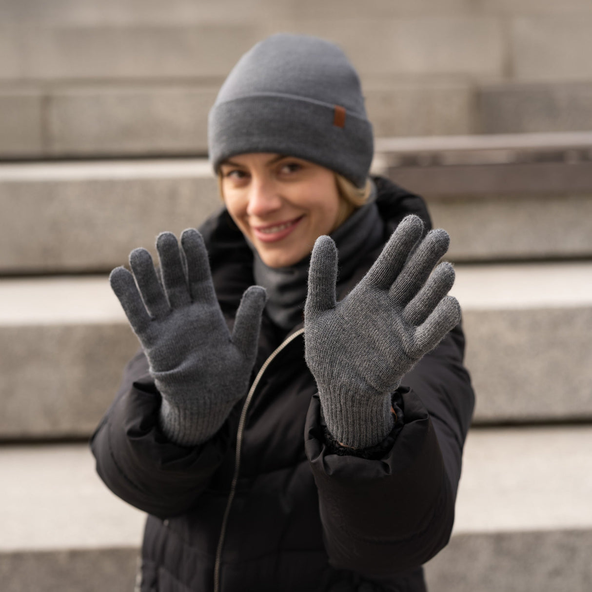 Women's Merino Wool Gloves for Cold Days