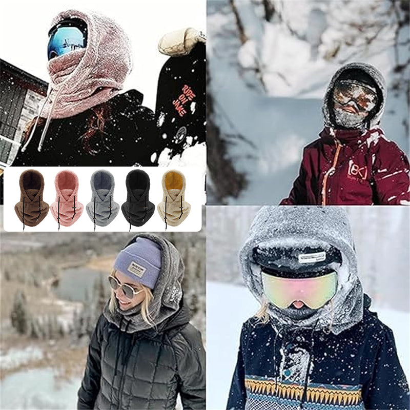 FrostCover 3-in-1 Winter Hat - Warm, Windproof, and Multifunctional