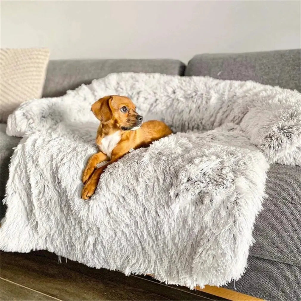 Quishy - Washable Plush Blanket for Pet Sofa