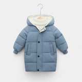 PolarMate Kids' Winter Jacket with Hood - Warm, Stylish, and Comfortable