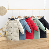 PolarMate Kids' Winter Jacket with Hood - Warm, Stylish, and Comfortable