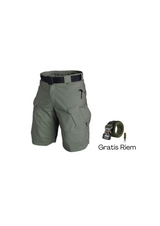 TrailBlaze - Quick-Dry Outdoor Cargo Shorts with Belt