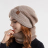 Hat and Scarf Set - Warm Hat and Scarf Set for Cold Days