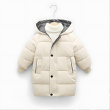 PolarMate Kids' Winter Jacket with Hood - Warm, Stylish, and Comfortable