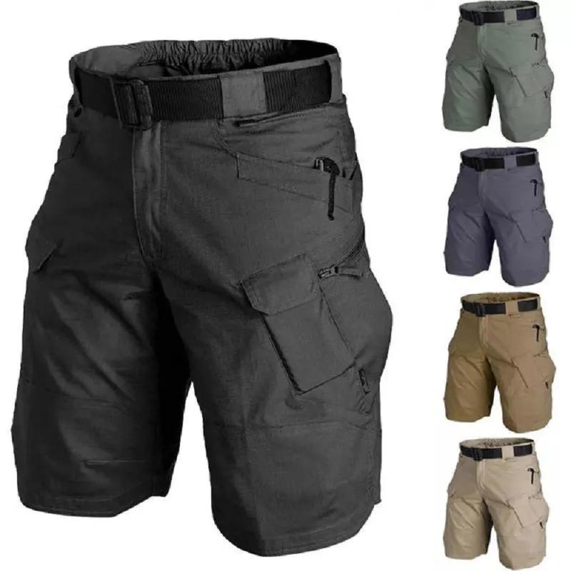 TrailBlaze - Quick-Dry Outdoor Cargo Shorts with Belt