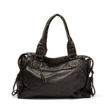 NoirClass - Luxury Black Leather Handbag