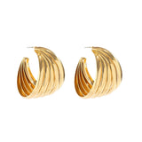 Classic Elegance - Metal Earrings