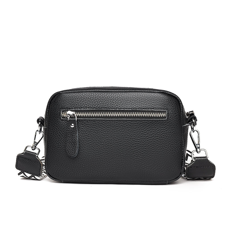 Luxury Leather Crossbody Bag - Elegance and Functionality