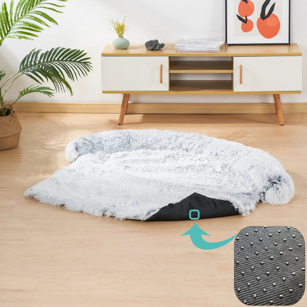 Quishy - Washable Plush Blanket for Pet Sofa