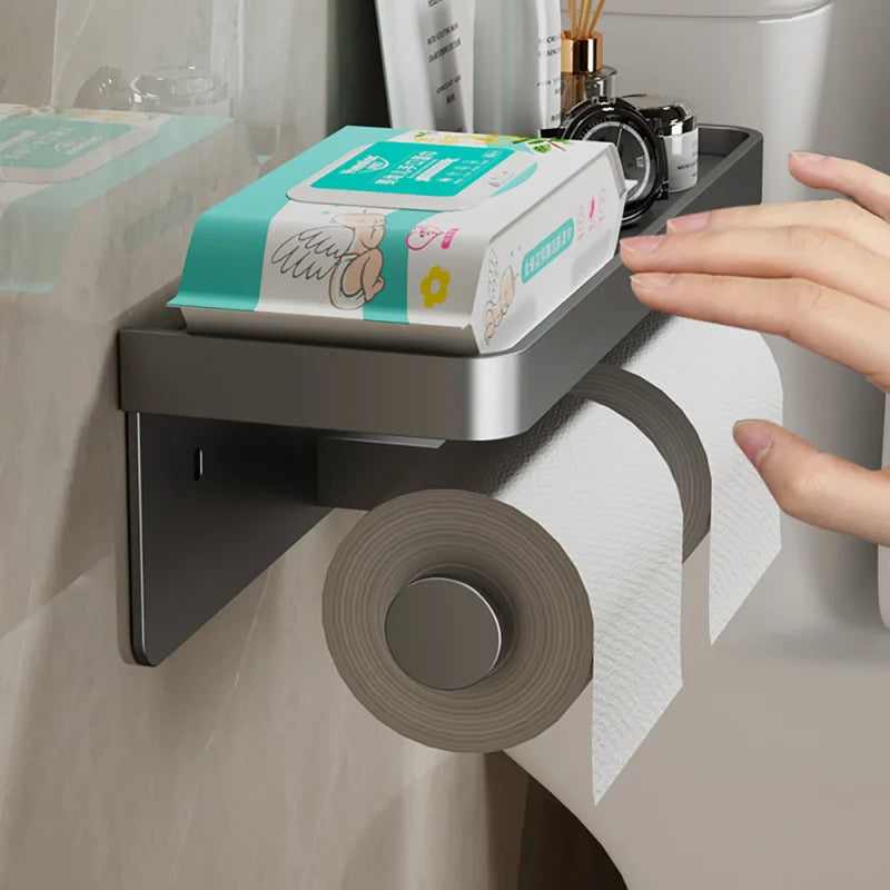 Luxury Hold - Multifunctional Toilet Paper Holder