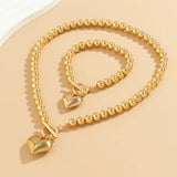 HeartElegance - Necklace and Bracelet Set