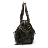 NoirClass - Luxury Black Leather Handbag