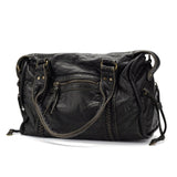 NoirClass - Luxury Black Leather Handbag