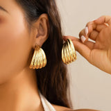 Classic Elegance - Metal Earrings