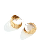 Classic Elegance - Metal Earrings