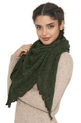 Lightweight Soft Knit Ajour Scarf