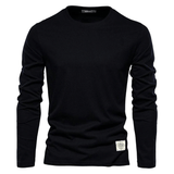 Men's Long Sleeve T-Shirt Made of 100% Cotton