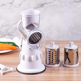 3-in-1 Manual Vegetable Slicer with 3 Replaceable Blades