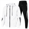 Men's Winter Jackets and Jogging Pants Set for Comfort and Style