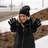 Women's Merino Wool Gloves for Cold Days