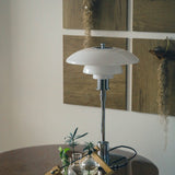 Table Lamp Made of High-Quality Steel and Glass | Modern Design for Any Space