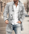 Men's Trench Coat - Timeless Elegance and Comfort