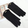 VelvetGrip - Elegant Suede Gloves with Cashmere Lining