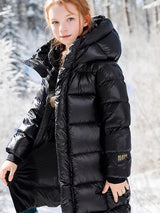 Winter Coat for Girls with Hood - Stylish and Warm