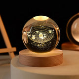 LED Crystal Ball Night Light - Magical Star Light for Kids