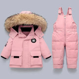 Stylish Kids Jacket and Overalls for Cold Days