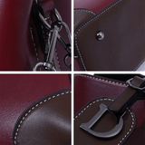 Luxury Leather Crossbody Bag - Elegant and Spacious Shoulder Bag