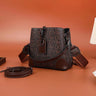 Luxury Leather Crossbody Bag - Elegant and Spacious Shoulder Bag