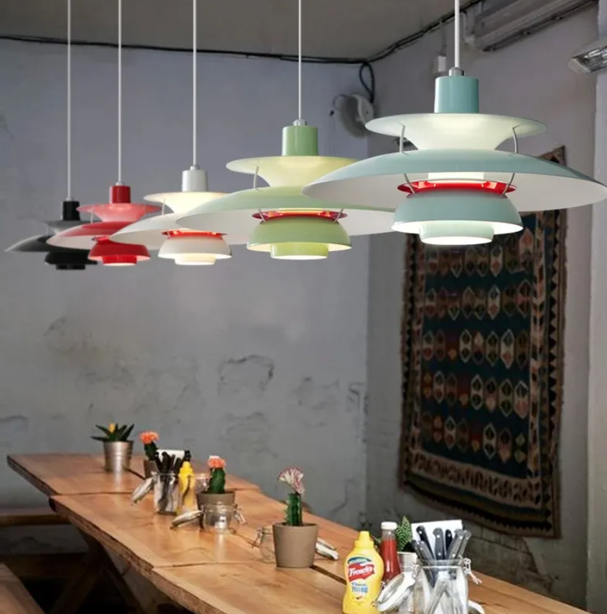 Scandinavian Design Pendant Light with Energy-Efficient Lighting