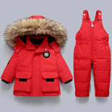 Stylish Kids Jacket and Overalls for Cold Days