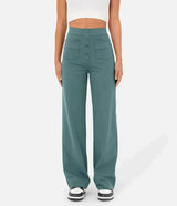 High-Waisted Elastic Leisure Pants for Women - 50% Off