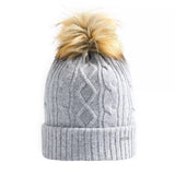 Heated Beanie with Smart Technology and Cashmere/Wool