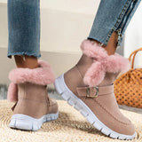 Winter Plush Snow Boots for Women - Warm and Stylish