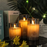 LuminaGlow - LED Candle Set