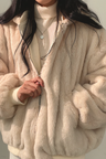 Women's Hooded Winter Coat - Luxury and Warmth