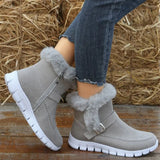 Winter Plush Snow Boots for Women - Warm and Stylish