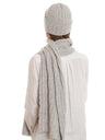 Cashmere Scarf Set with Hat - Made in Italy