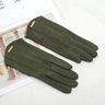 VelvetGrip - Elegant Suede Gloves with Cashmere Lining