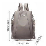 SafeStyle Backpack - Elegant Anti-Theft Bag for Women