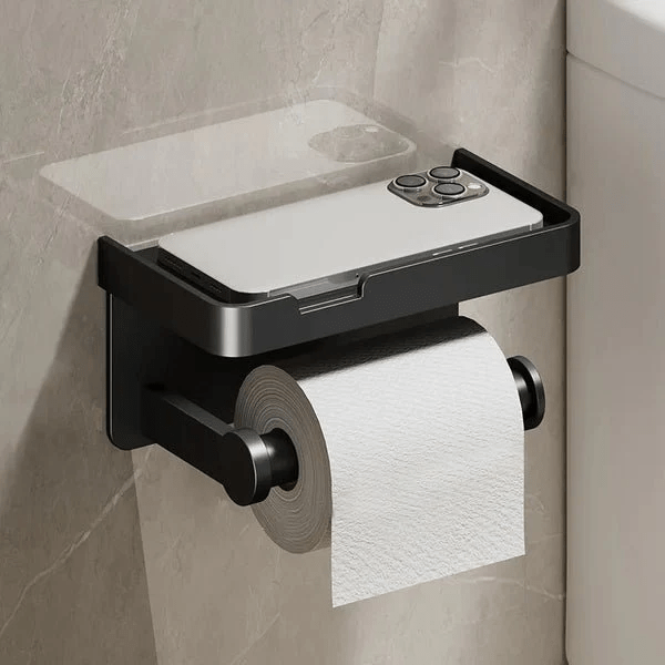 Elegance Plus Badeværelsesorganisator - 3 i 1 Toiletpapirholder