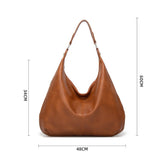 LeatherEase - Elegant Leather Crossbody Bag for Daily Use